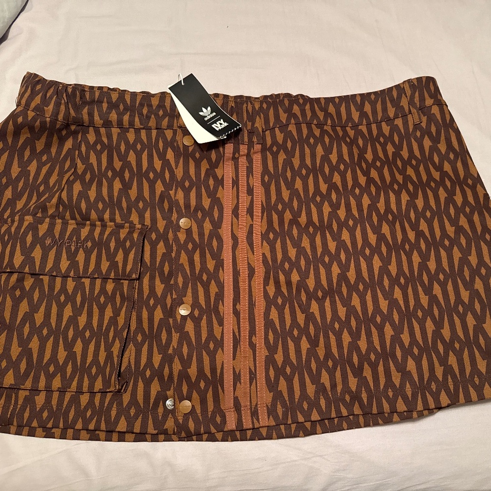 Ivy Park Plus Size Monogram Skirt